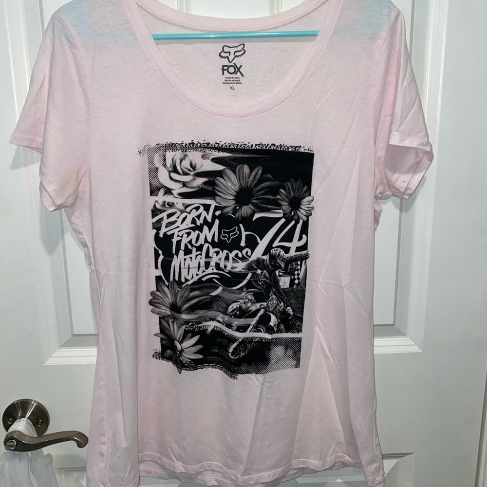 Soft Pink FOX Racing Tee